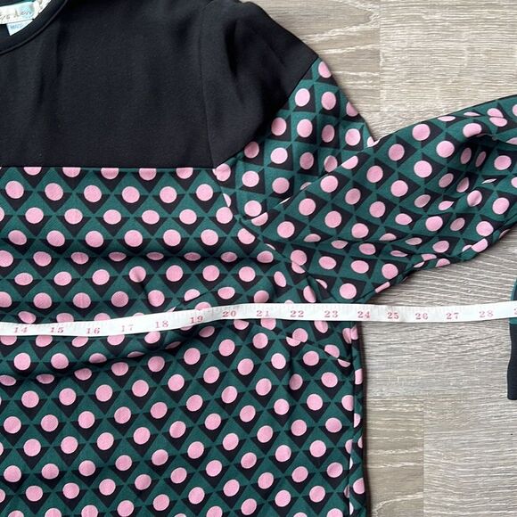 NEW Boden Ursula Geometric Polka Dot Shift Dress - Picture 8 of 10